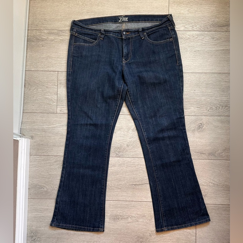 Old Navy Diva Dark Blue Bootcut Jeans
